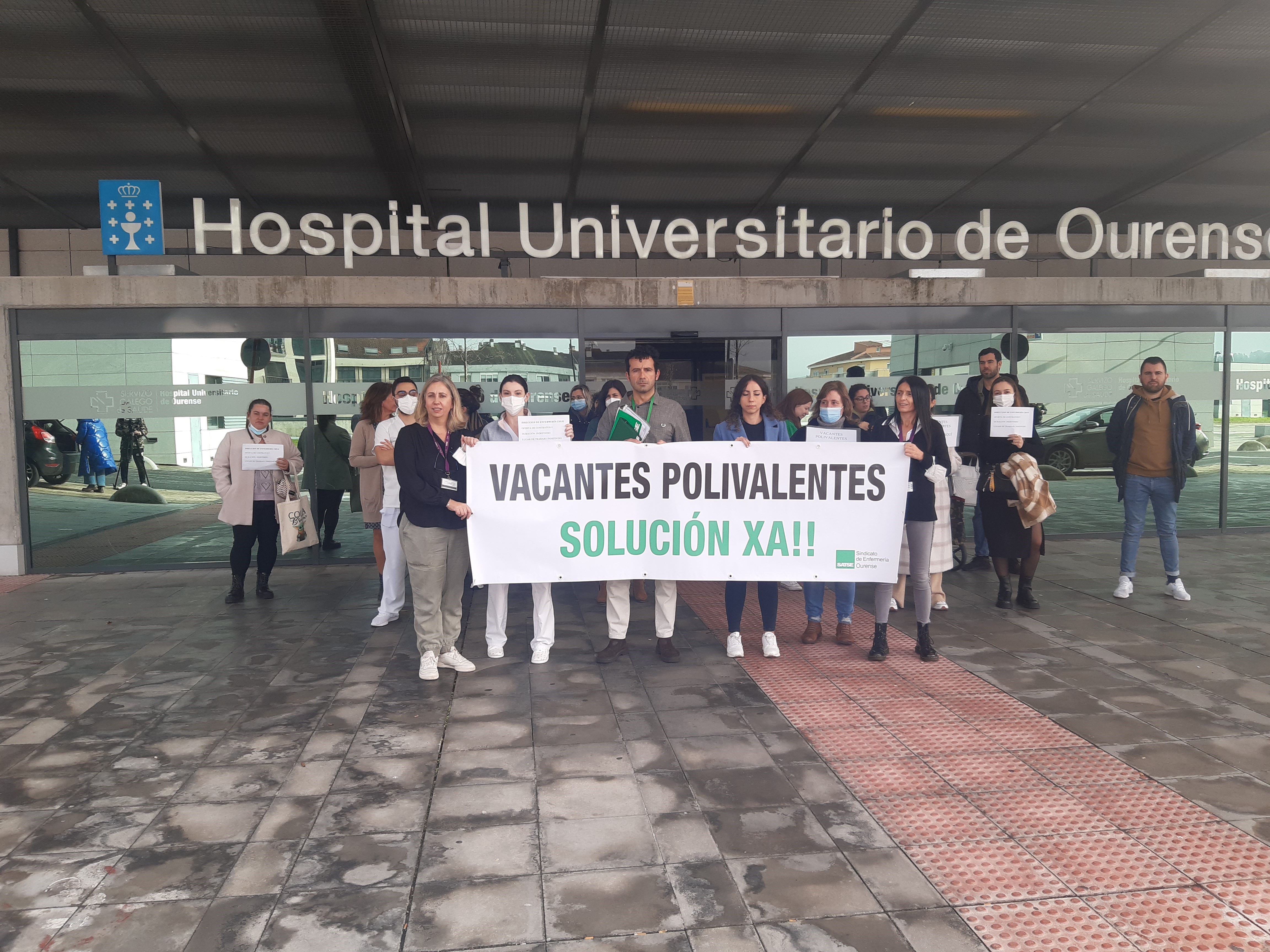Concentración Ourense Vacantes Polivalentes