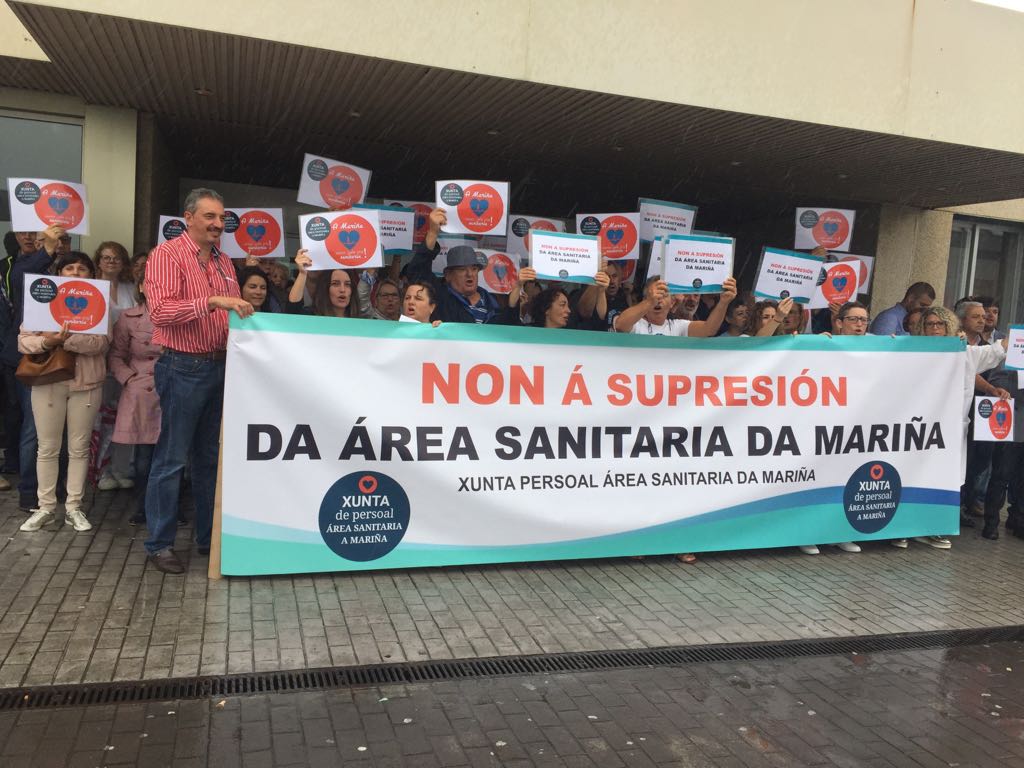 Concentración Ley Sanidad Burela