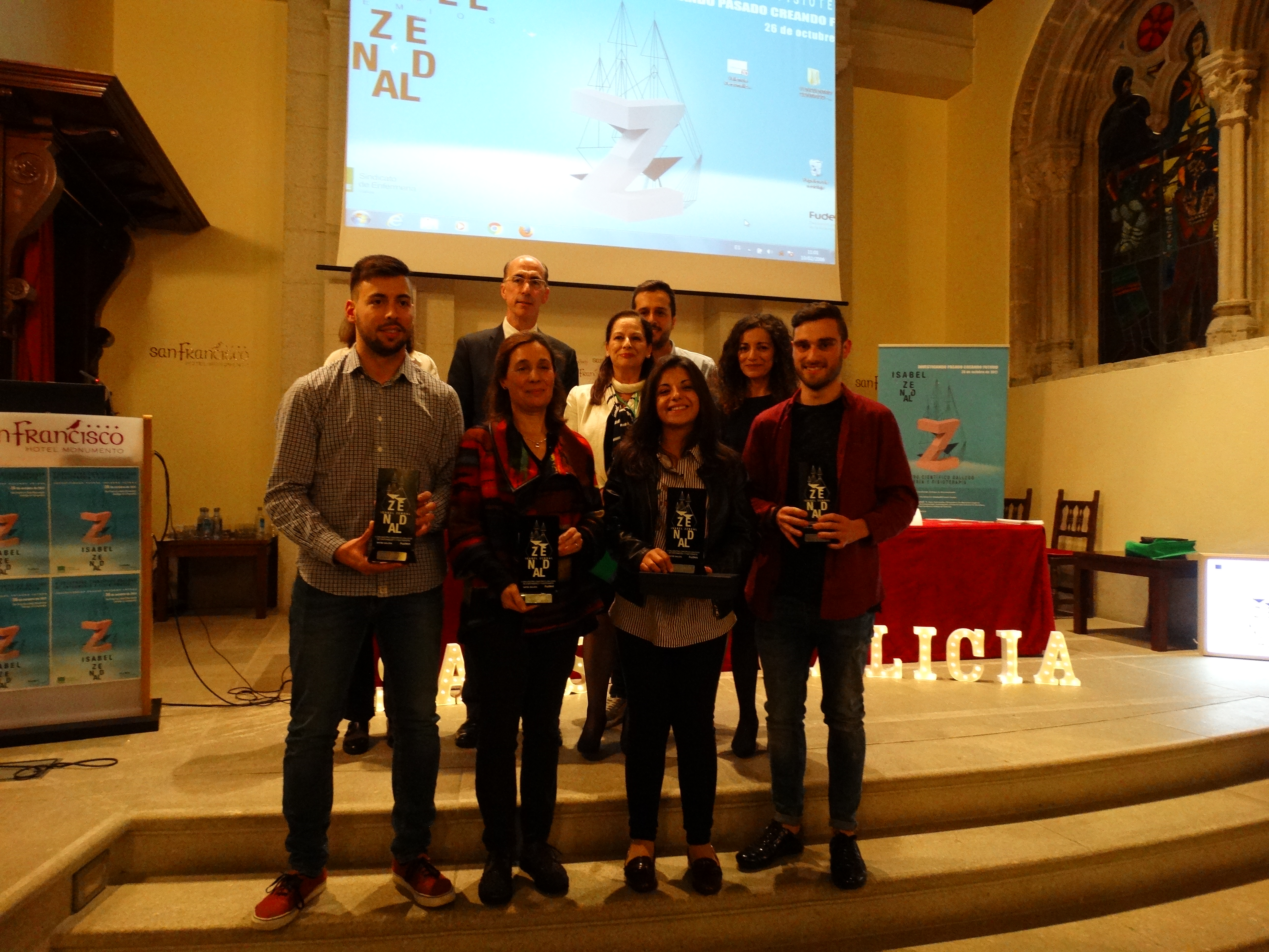 Premiados V Encuentro Científico Gallego de Enfermería y Fisioterapia 