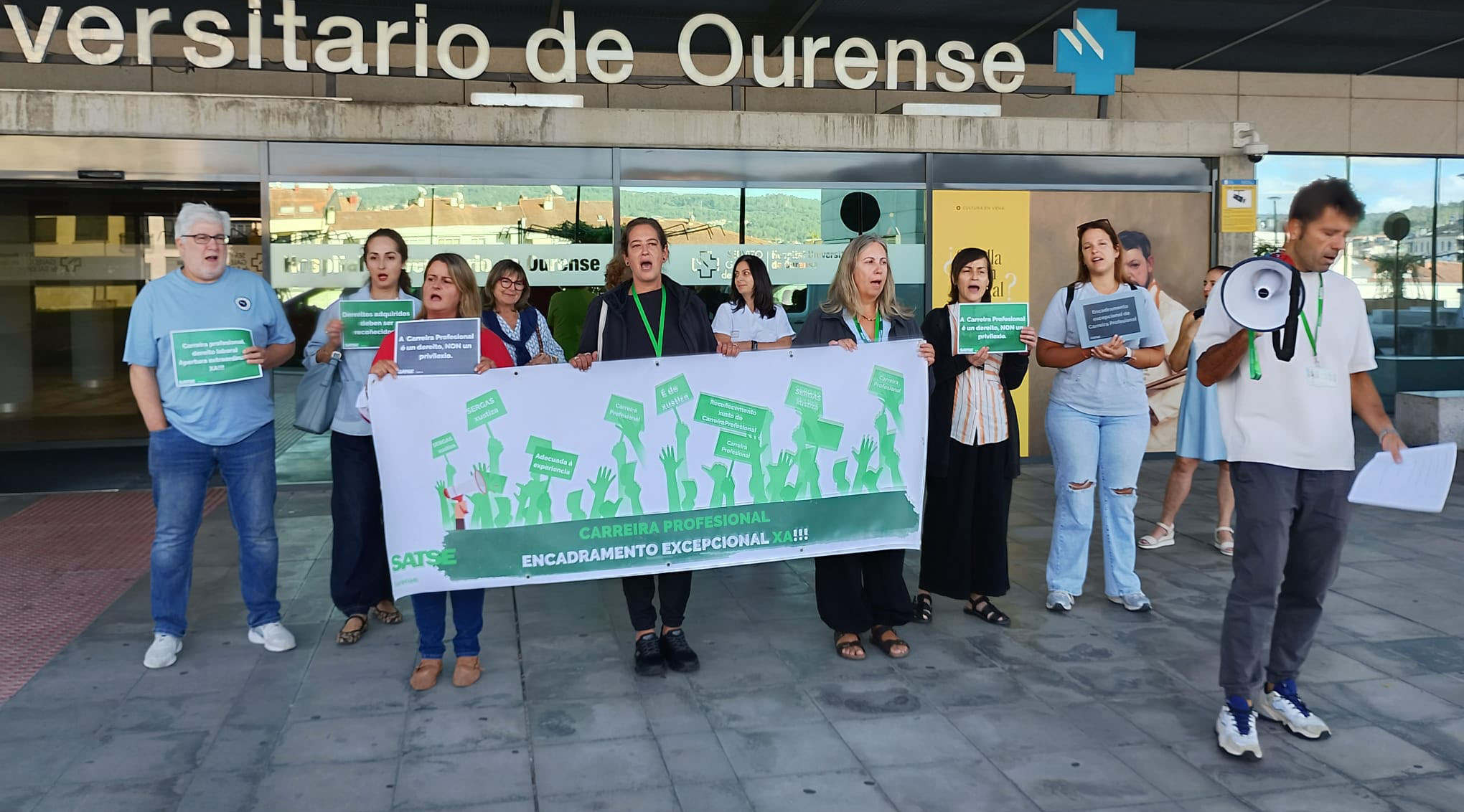 Concentración para reclamar un encuadramiento excepcional de Carrera Profesional