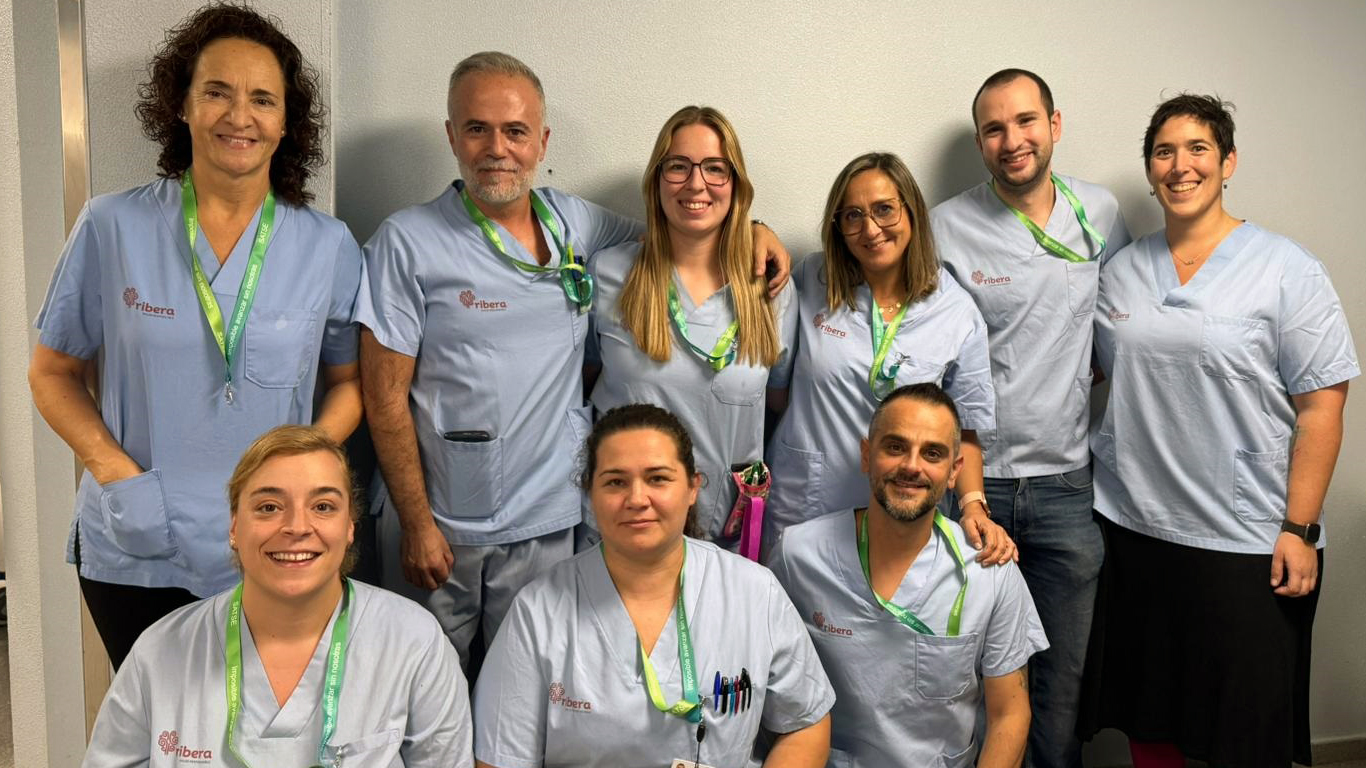 Delegadas y delegados de SATSE en el Hospital Ribera Povisa