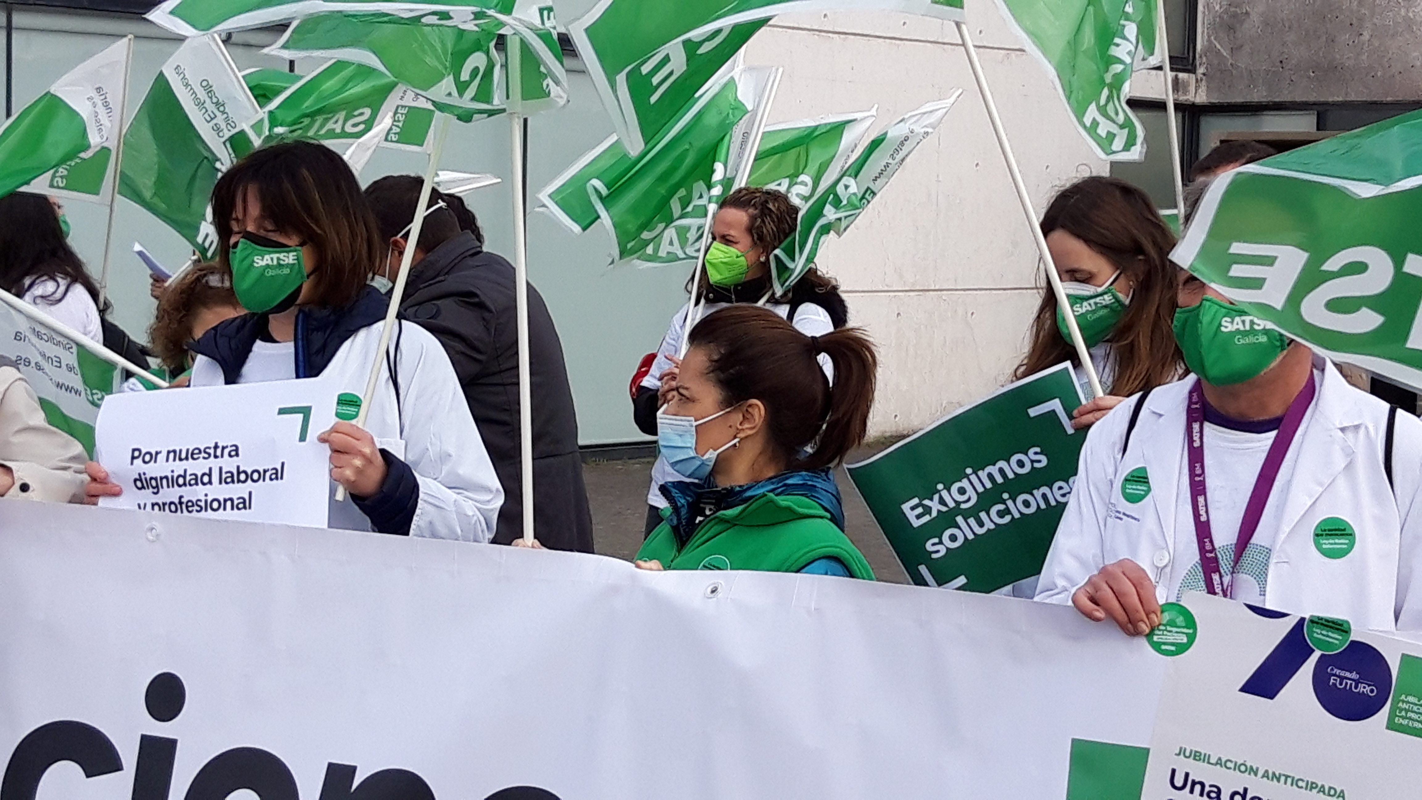 Las enfermeras reclaman el Solape de Jornada como tiempo trabajado.